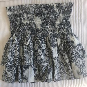 TOBI Ruffled Skirt